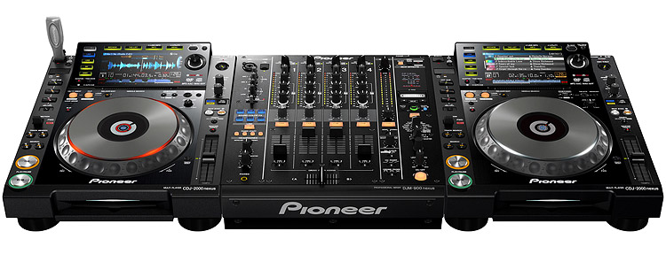 Pioneer CDJ-2000NXS Pro-Grade Digital DJ Deck (BL) :: Euro