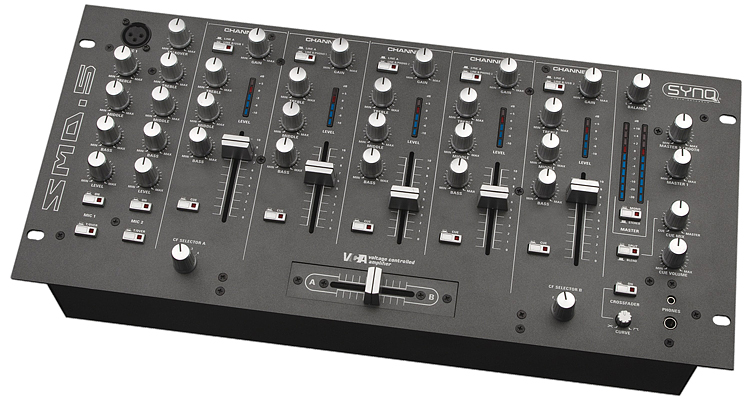 SYNQ SMD-5 PRO DJ Mixer :: Euro Baltronics - for light and effects