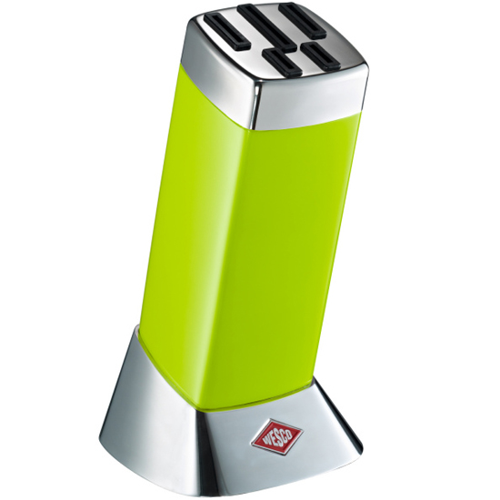 Wesco Kitchen Knife Set Classic Line Lime Green :: Euro Baltronics