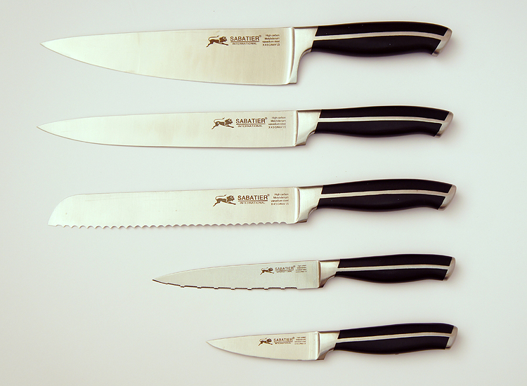 2Lions Sabatier Brasilia Jupiter Block + 5 cooking knives :: Euro  Baltronics - online shop for sound, light and effects